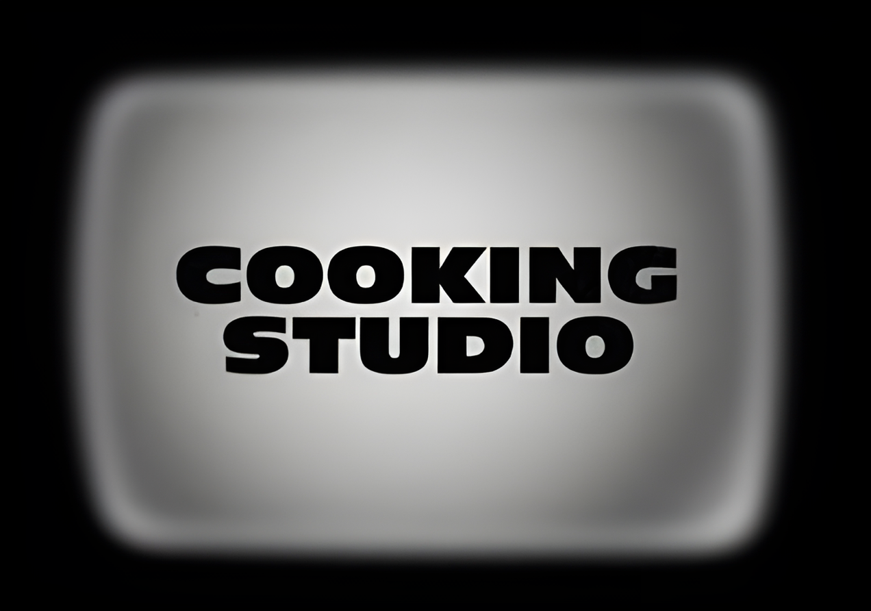 Intro of the retro cooking show
